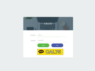 칼치오.CALCIO cal-75.com